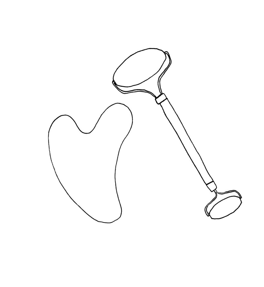 Guided Facial Massage with Tools
